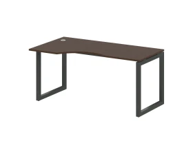 Стол криволинейный левый на О-образном м/к 1600x900x750 Метал Систем Куатро 5x5 / Metal System Quattro 5x5 images