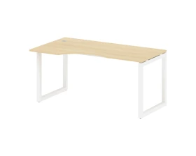 Стол криволинейный левый на О-образном м/к 1600x900x750 Метал Систем Куатро 5x5 / Metal System Quattro 5x5 images