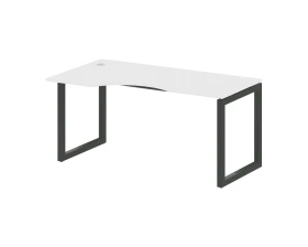 Стол криволинейный левый на О-образном м/к 1600x900x750 Метал Систем Куатро 5x5 / Metal System Quattro 5x5 images