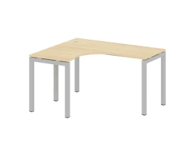 Стол криволинейный левый на П-образном м/к 1400x1200x750 Метал Систем Куатро 5x5 / Metal System Quattro 5x5 images