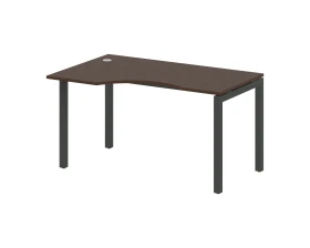 Стол криволинейный левый на П-образном м/к 1400x900x750 Метал Систем Куатро 5x5 / Metal System Quattro 5x5 images