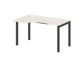 Стол криволинейный левый на П-образном м/к 1400x900x750 Метал Систем Куатро 5x5 / Metal System Quattro 5x5 images