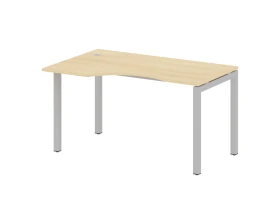 Стол криволинейный левый на П-образном м/к 1400x900x750 Метал Систем Куатро 5x5 / Metal System Quattro 5x5 images