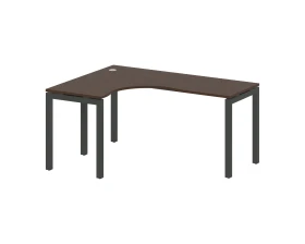 Стол криволинейный левый на П-образном м/к 1600x1200x750 Метал Систем Куатро 5x5 / Metal System Quattro 5x5 images