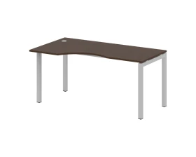 Стол криволинейный левый на П-образном м/к 1600x900x750 Метал Систем Куатро 5x5 / Metal System Quattro 5x5 images