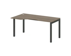 Стол криволинейный левый на П-образном м/к 1600x900x750 Метал Систем Куатро 5x5 / Metal System Quattro 5x5 images