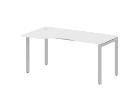 Стол криволинейный левый на П-образном м/к 1600x900x750 Метал Систем Куатро 5x5 / Metal System Quattro 5x5 images