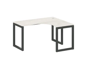 Стол криволинейный правый на О-образном м/к 1400x1200x750 Метал Систем Куатро 5x5 / Metal System Quattro 5x5 images