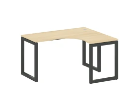 Стол криволинейный правый на О-образном м/к 1400x1200x750 Метал Систем Куатро 5x5 / Metal System Quattro 5x5 images