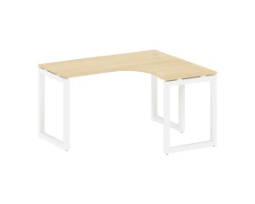 Стол криволинейный правый на О-образном м/к 1400x1200x750 Метал Систем Куатро 5x5 / Metal System Quattro 5x5 images