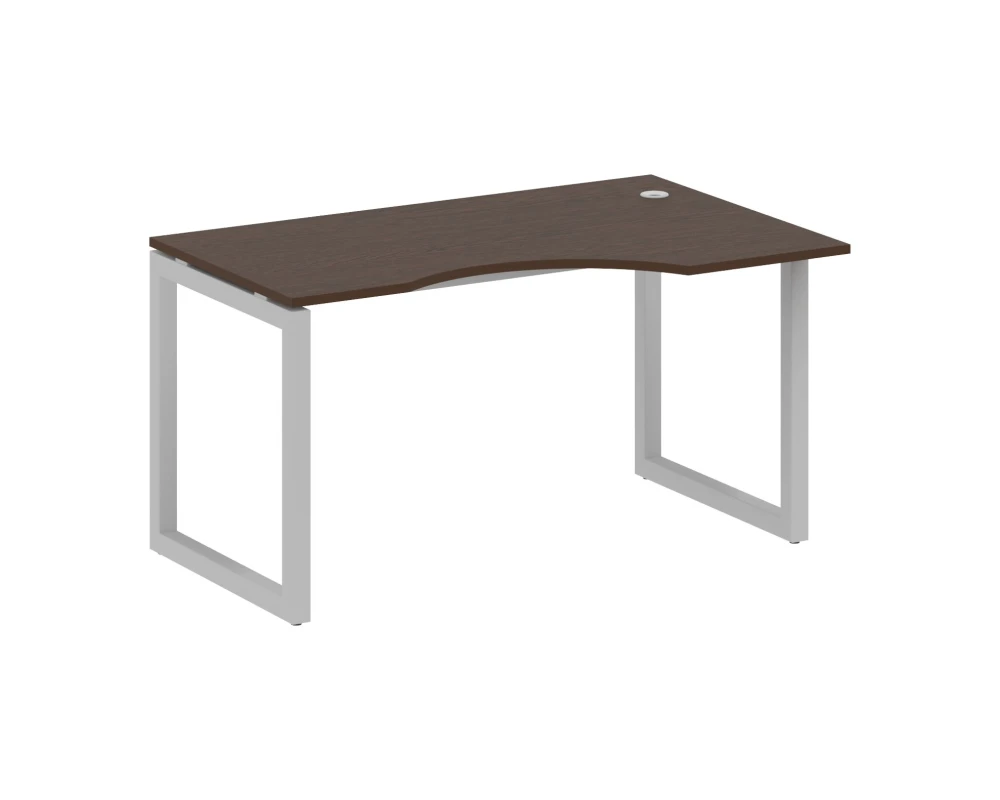 Стол криволинейный правый на О-образном м/к 1400x900x750 Метал Систем Куатро 5x5 / Metal System Quattro 5x5