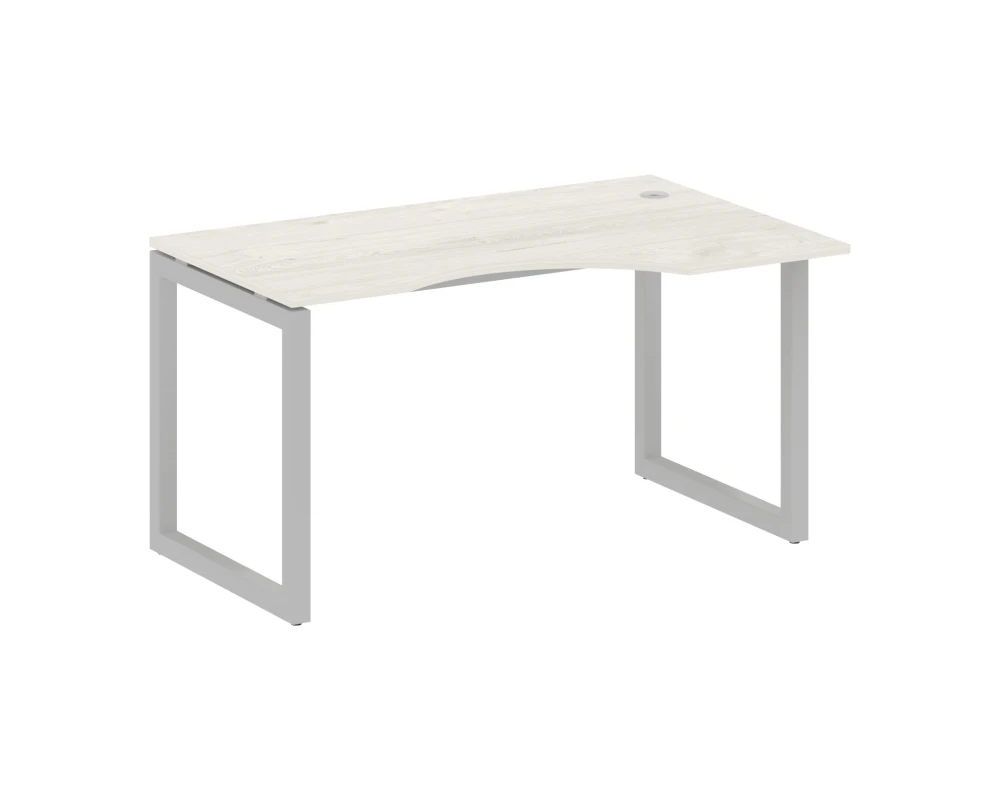 Стол криволинейный правый на О-образном м/к 1400x900x750 Метал Систем Куатро 5x5 / Metal System Quattro 5x5