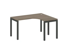Стол криволинейный правый на П-образном м/к 1400x1200x750 Метал Систем Куатро 5x5 / Metal System Quattro 5x5 images