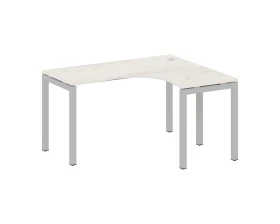 Стол криволинейный правый на П-образном м/к 1400x1200x750 Метал Систем Куатро 5x5 / Metal System Quattro 5x5 images