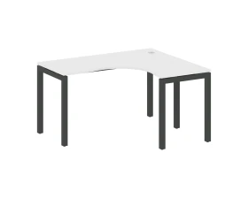 Стол криволинейный правый на П-образном м/к 1400x1200x750 Метал Систем Куатро 5x5 / Metal System Quattro 5x5 images