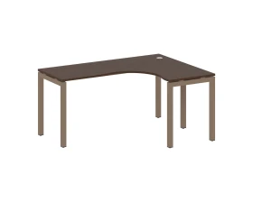 Стол криволинейный правый на П-образном м/к 1600x1200x750 Метал Систем Куатро 5x5 / Metal System Quattro 5x5 images