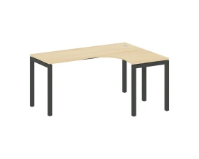 Стол криволинейный правый на П-образном м/к 1600x1200x750 Метал Систем Куатро 5x5 / Metal System Quattro 5x5 images