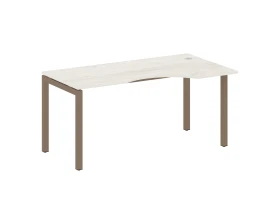 Стол криволинейный правый на П-образном м/к 1600x900x750 Метал Систем Куатро 5x5 / Metal System Quattro 5x5 images