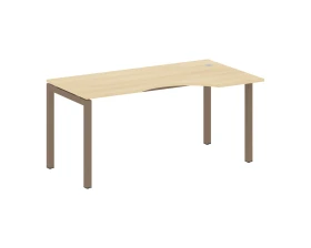 Стол криволинейный правый на П-образном м/к 1600x900x750 Метал Систем Куатро 5x5 / Metal System Quattro 5x5 images