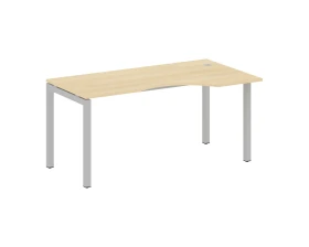 Стол криволинейный правый на П-образном м/к 1600x900x750 Метал Систем Куатро 5x5 / Metal System Quattro 5x5 images