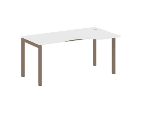 Стол криволинейный правый на П-образном м/к 1600x900x750 Метал Систем Куатро 5x5 / Metal System Quattro 5x5 images