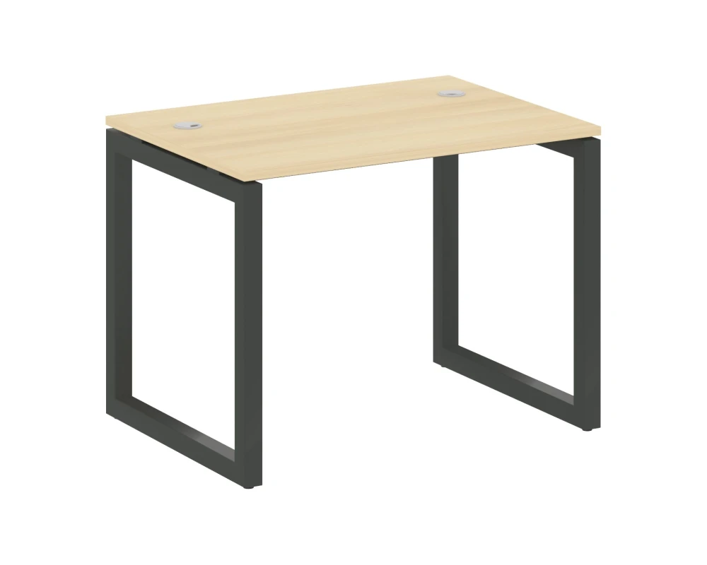Стол письменный на О-образном м/к 1000x720x750 Метал Систем Куатро 5x5 / Metal System Quattro 5x5