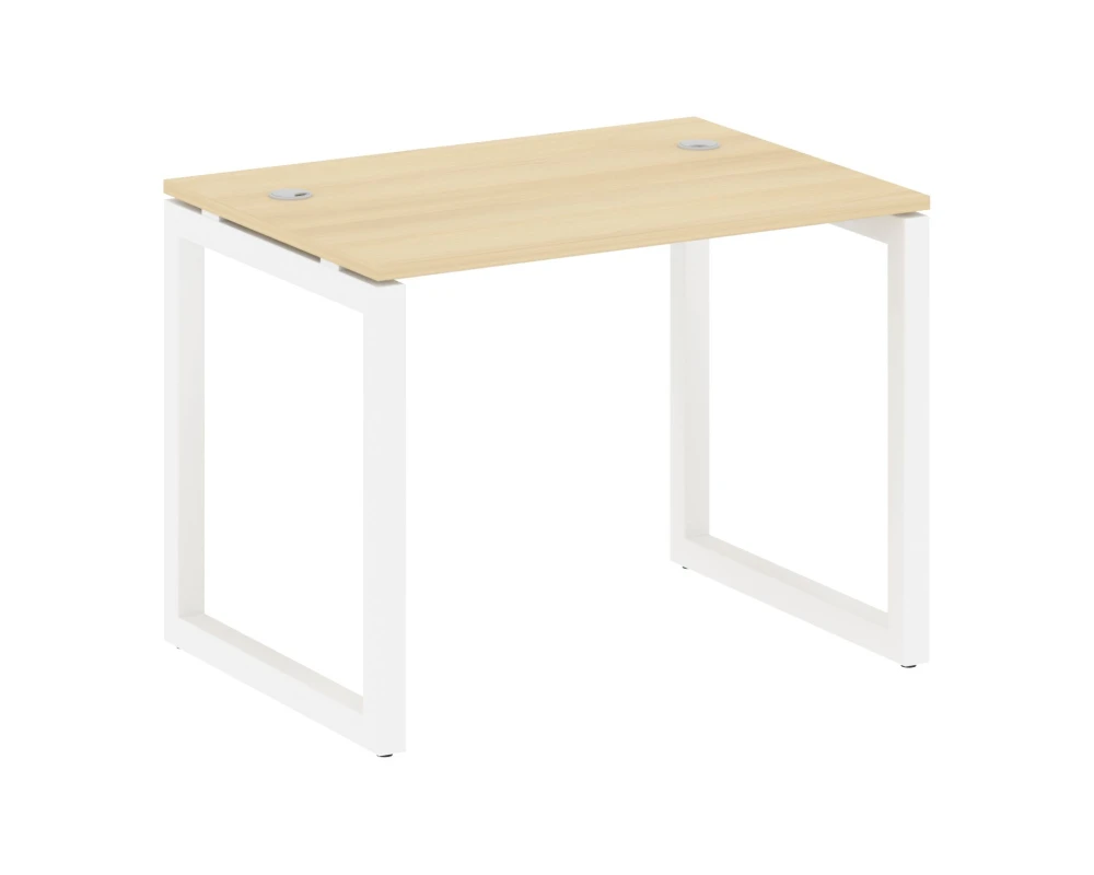 Стол письменный на О-образном м/к 1000x720x750 Метал Систем Куатро 5x5 / Metal System Quattro 5x5