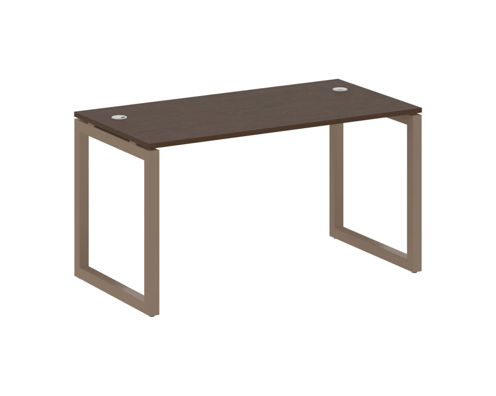 Стол письменный на О-образном м/к 1400x720x750 Метал Систем Куатро 5x5 / Metal System Quattro 5x5