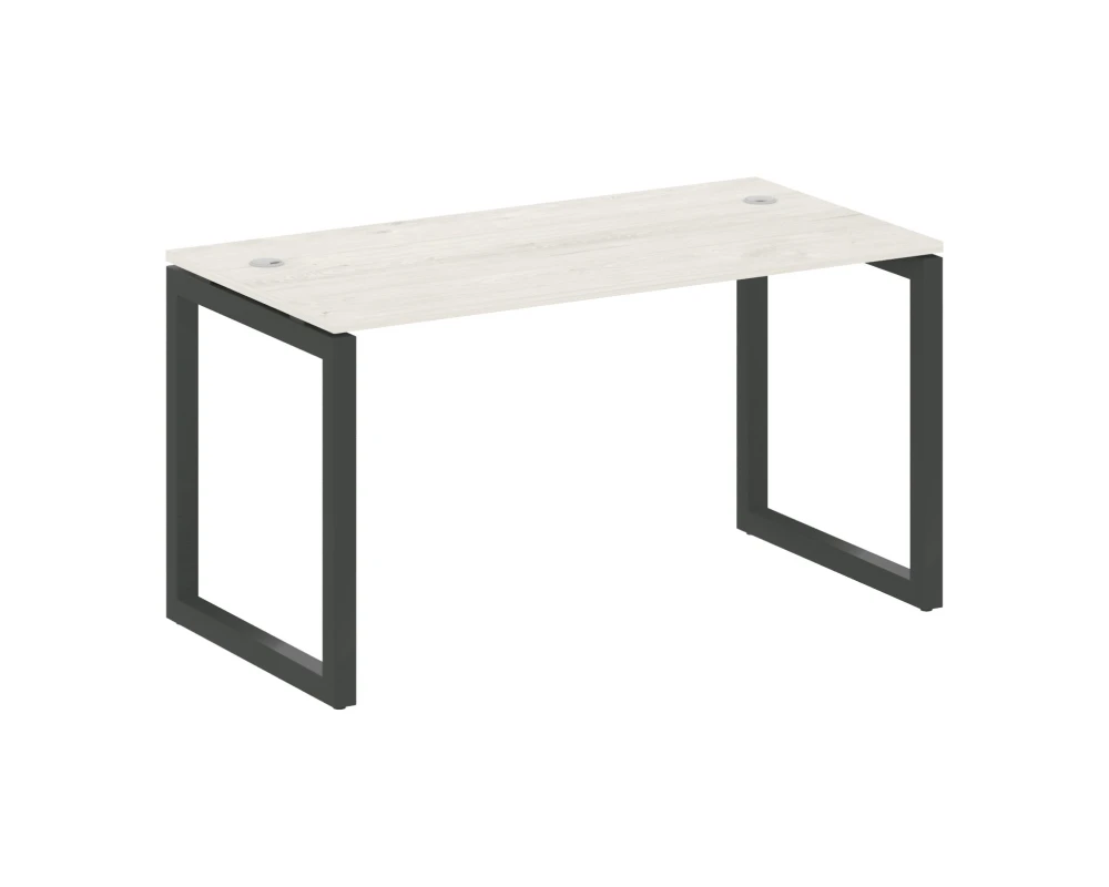 Стол письменный на О-образном м/к 1400x720x750 Метал Систем Куатро 5x5 / Metal System Quattro 5x5