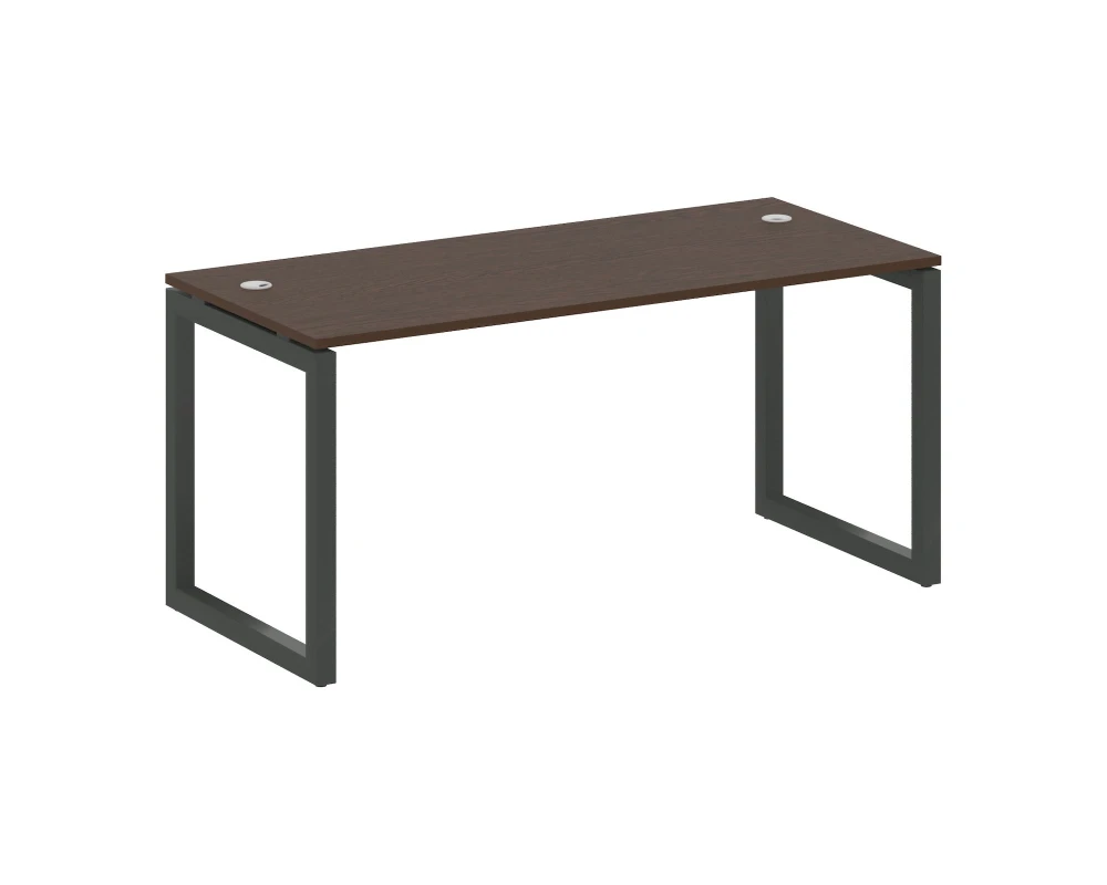 Стол письменный на О-образном м/к 1600x720x750 Метал Систем Куатро 5x5 / Metal System Quattro 5x5