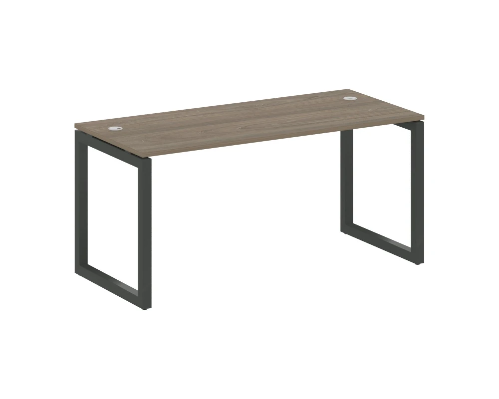 Стол письменный на О-образном м/к 1600x720x750 Метал Систем Куатро 5x5 / Metal System Quattro 5x5