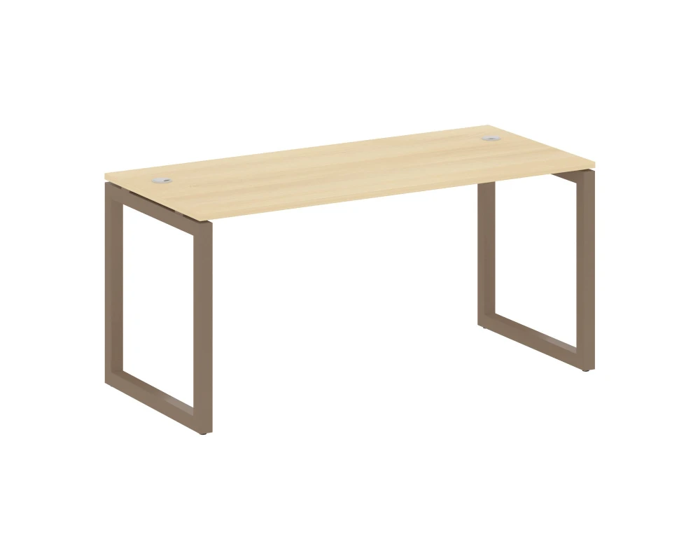 Стол письменный на О-образном м/к 1600x720x750 Метал Систем Куатро 5x5 / Metal System Quattro 5x5