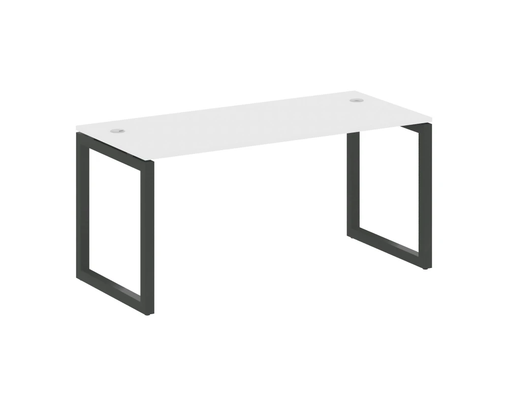 Стол письменный на О-образном м/к 1600x720x750 Метал Систем Куатро 5x5 / Metal System Quattro 5x5