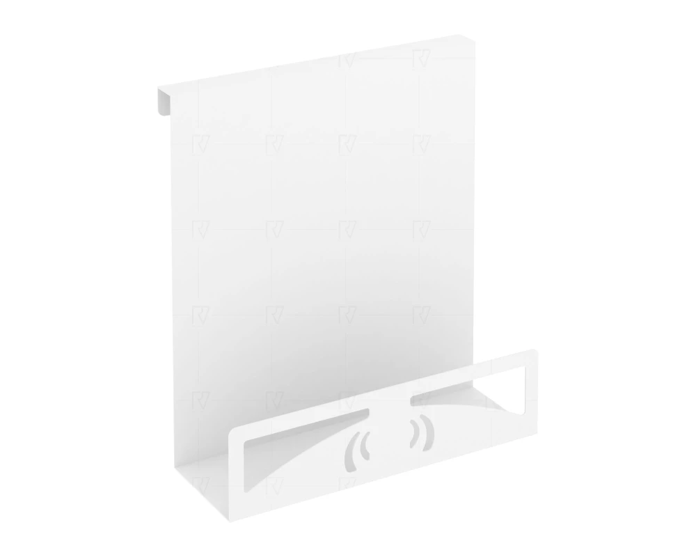 Навесной лоток для бумаг вертикальный узкий 230x100x250 Рива / Riva