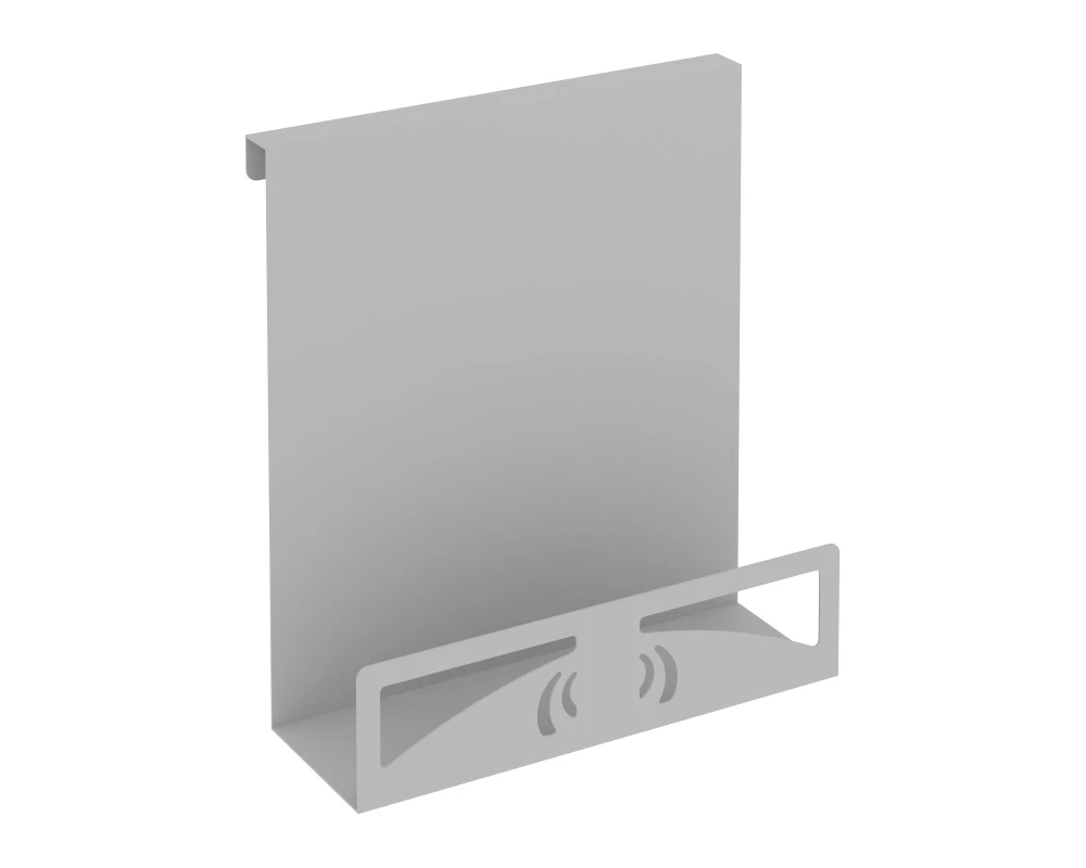 Навесной лоток для бумаг вертикальный узкий 230x110x250 Рива / Riva