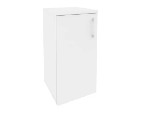 Шкаф низкий узкий левый (1 низкий фасад ЛДСП) 400x420x823 Оникс / Onix images