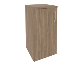 Шкаф низкий узкий левый (1 низкий фасад ЛДСП) 400x420x823 Оникс / Onix images