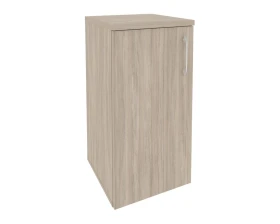 Шкаф низкий узкий левый (1 низкий фасад ЛДСП) 400x420x823 Оникс / Onix images