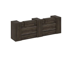 Ресепшн K-13 3652x766x1187 Оникс / Onix images