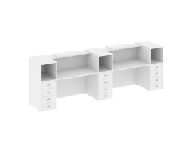 Ресепшн K-13 3652x766x1187 Оникс / Onix images