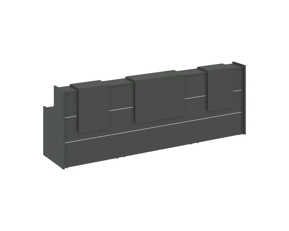 Ресепшн K-15 3390x766x1187 Оникс / Onix