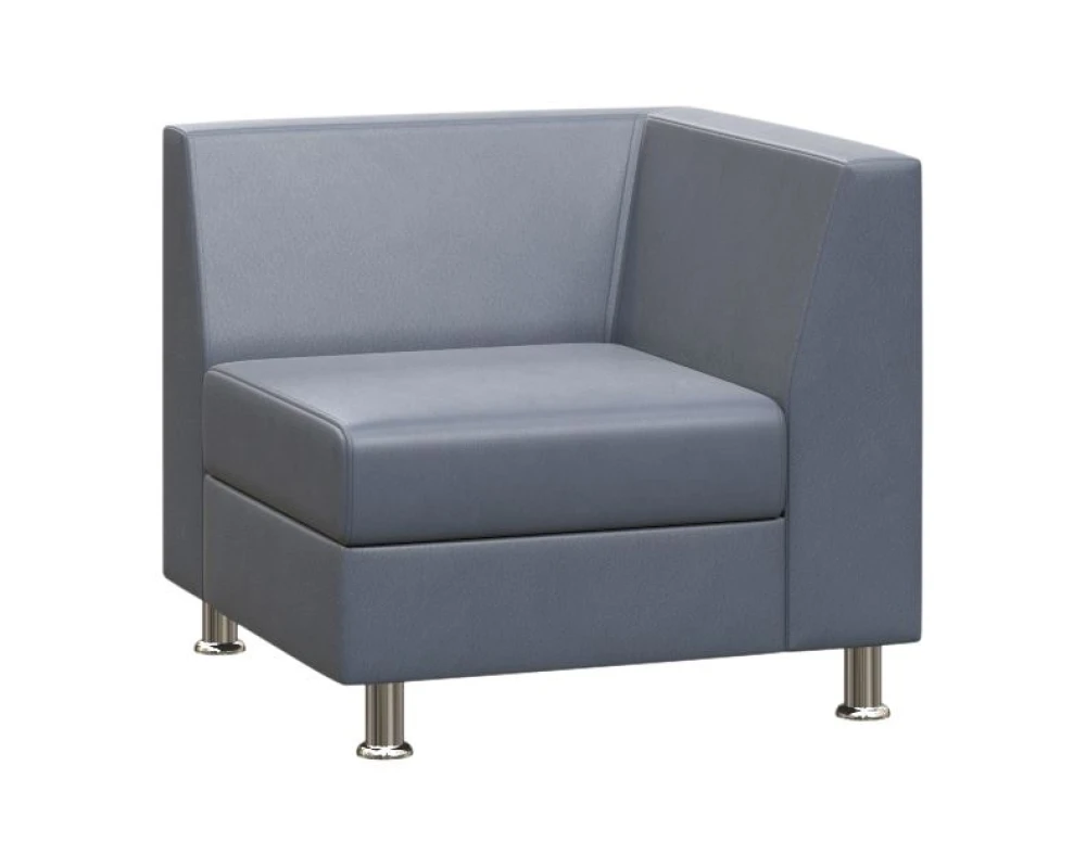 Секция с подлокотником одноместная левая Прайм / Prime