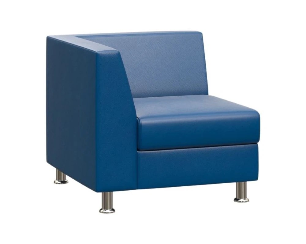 Секция с подлокотником одноместная правая Прайм / Prime