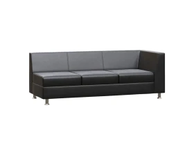 Секция с подлокотником трехместная левая Прайм / Prime images