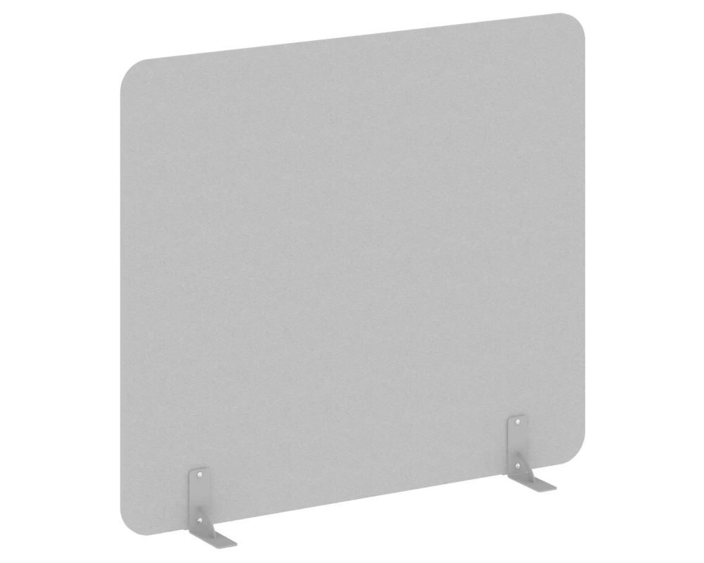 Перегородка на фетровых подпятниках 1600x18x1400 Р-лайн / R-line