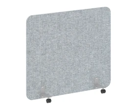 Перегородка на металлических опорах, на роликах 1360x18x1200 Р-лайн софт / R-line soft images