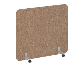 Перегородка на металлических опорах, на роликах 1360x18x1200 Р-лайн софт / R-line soft images