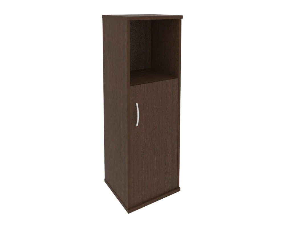 Шкаф средний узкий правый 1 низкая дверь ЛДСП Рива / Riva