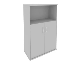 Шкаф средний широкий 2 низкие двери ЛДСП Рива / Riva images