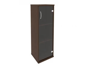 Шкаф средний узкий правый 1 средняя дверь стекло Рива / Riva images